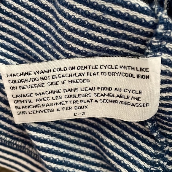 Anthropologie Tulle Striped 3/4 length blazer - Picture 5 of 8